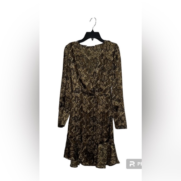 NWT Mango Snakeskin Dress 8 - Picture 8 of 10